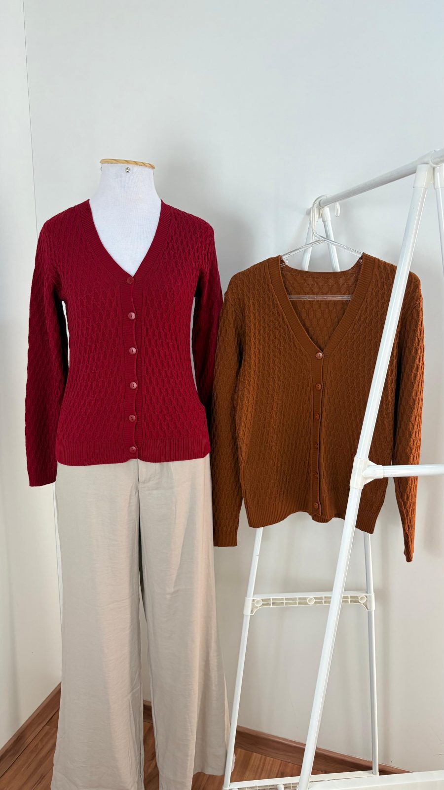 CARDIGAN FEM ABRT R50