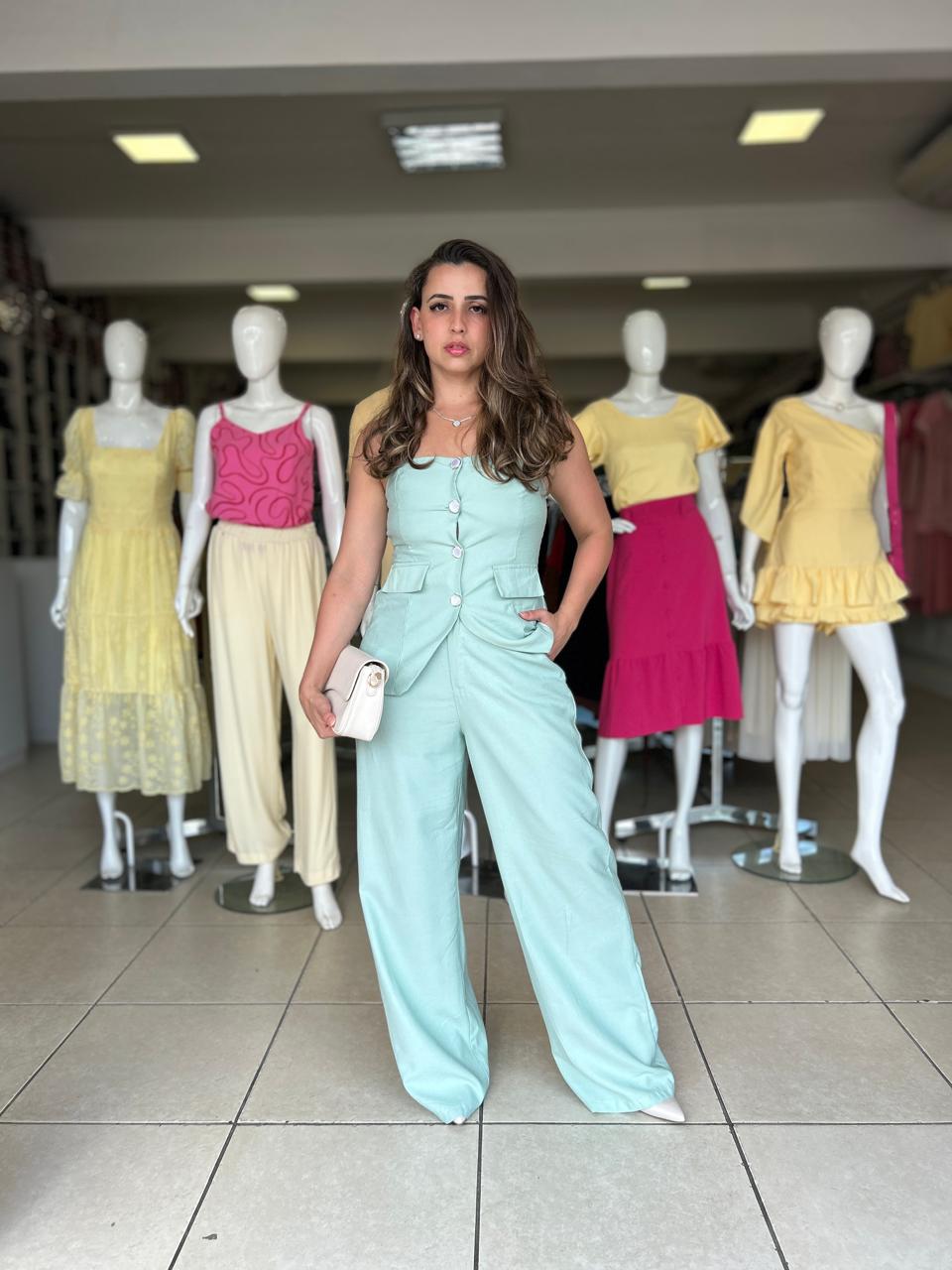 CONJ FEM COLET+CALÇA
