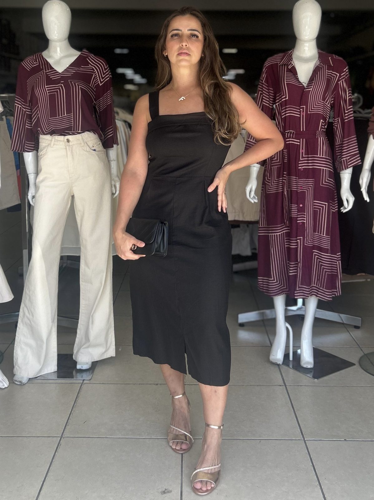 VESTIDO FEM C/ALÇ MID R53