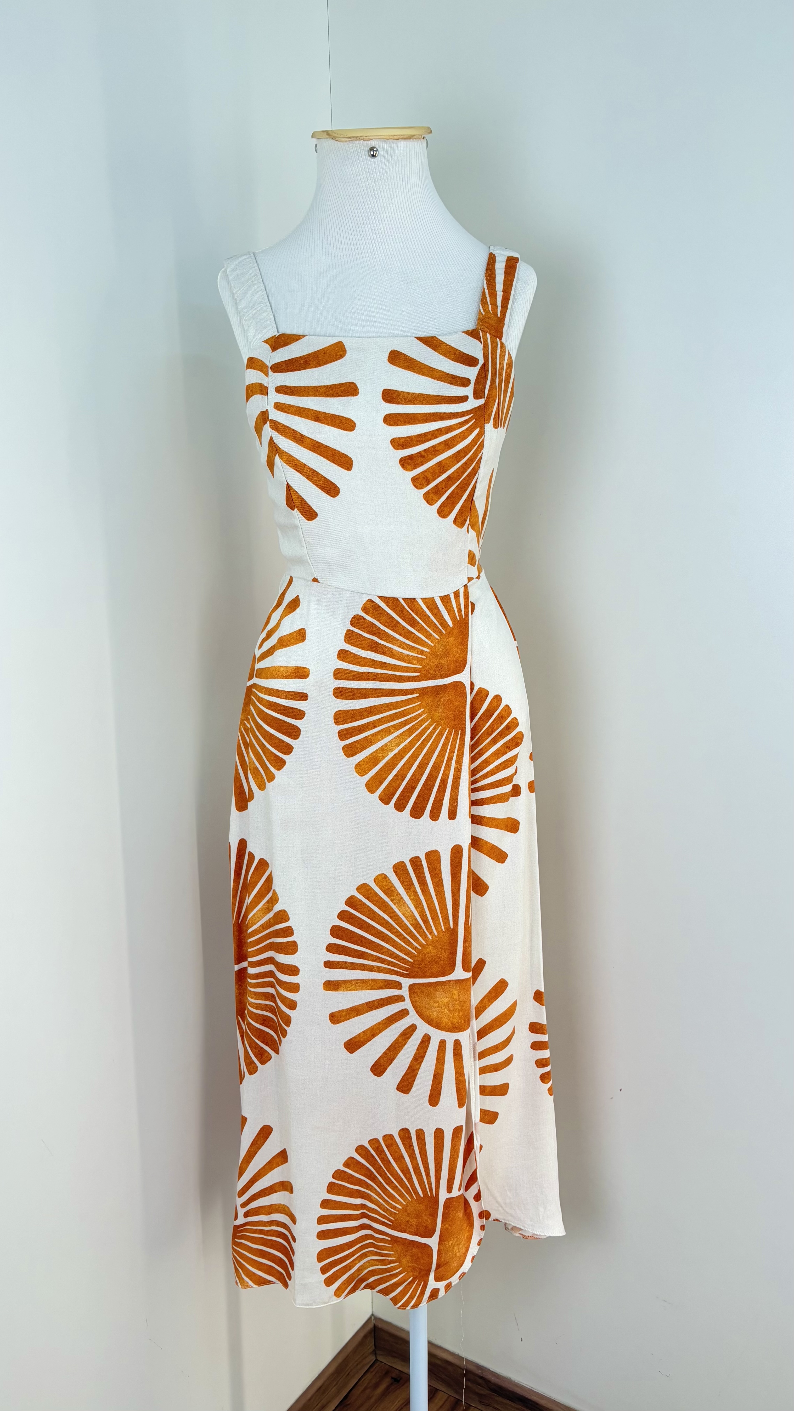 VESTIDO FEM C/ALÇ MID