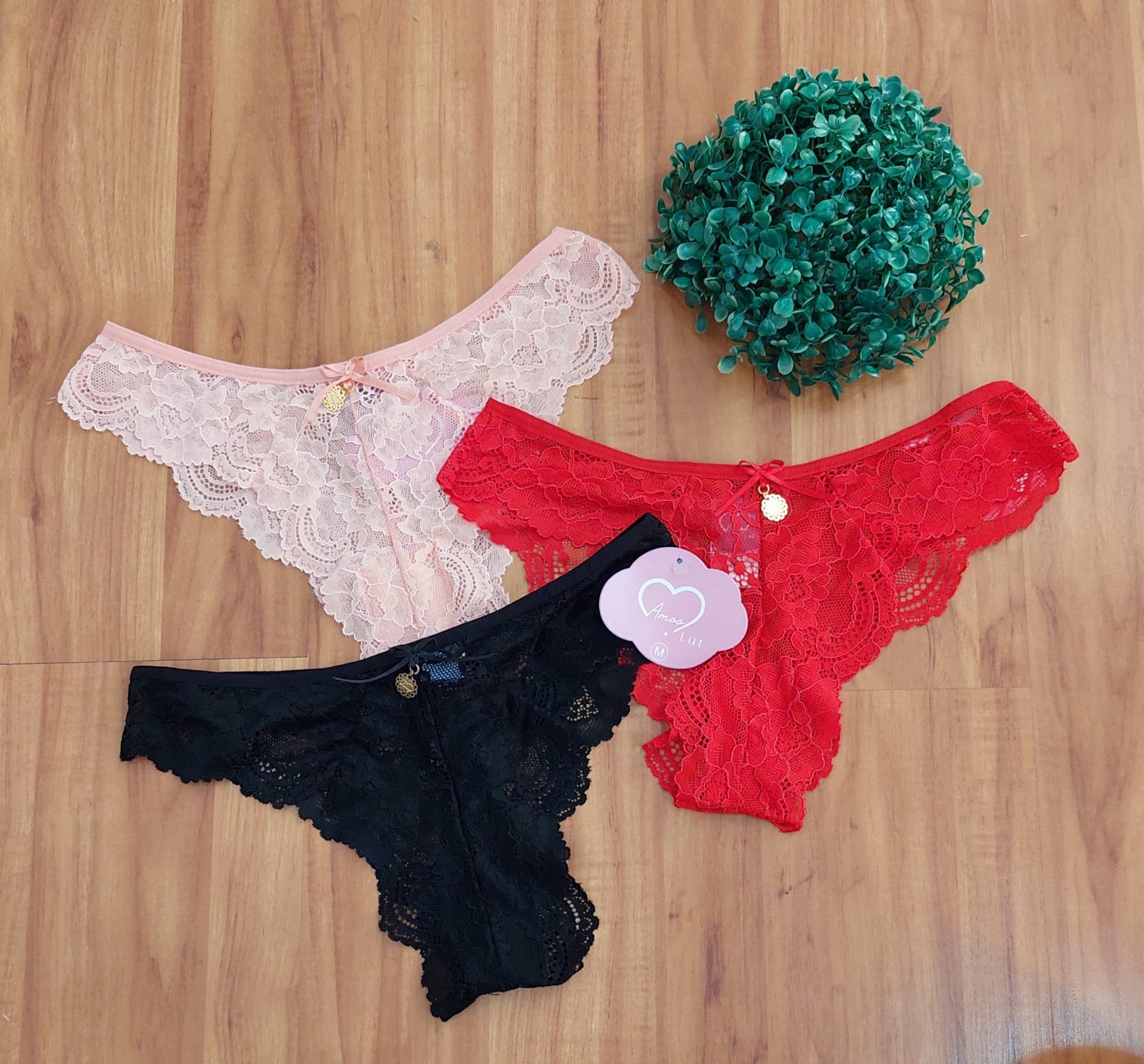 CALCINHA FEM BIQNI RENDA R137