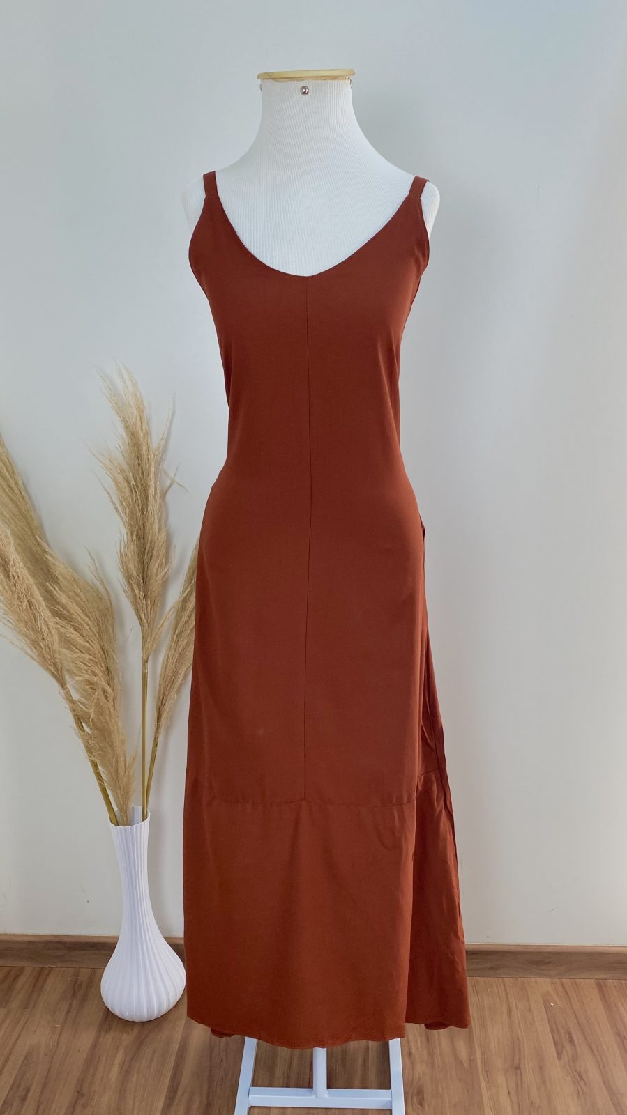 VESTIDO FEM ADT C/ALÇ LG