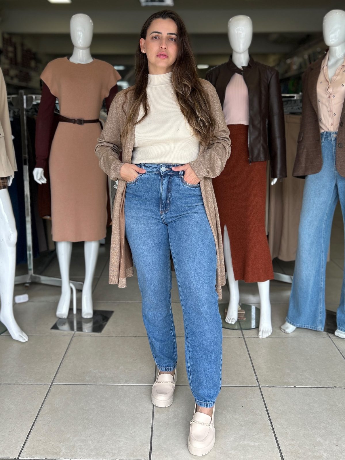 CALÇA FEM ADT MOM