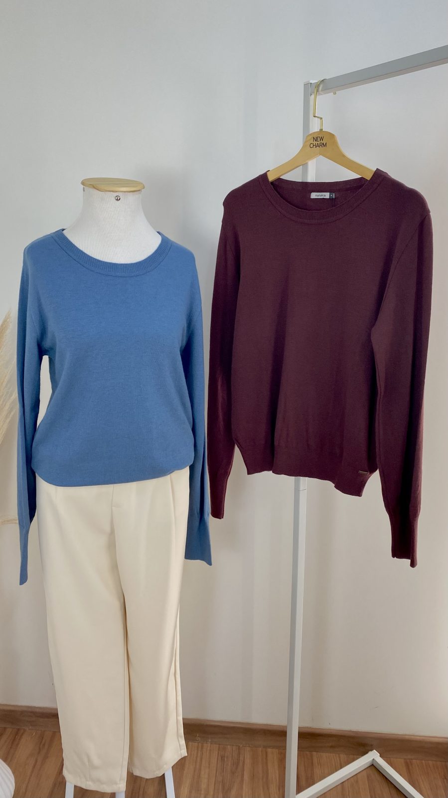 SUETER FEM ADT FCHD TRICOT