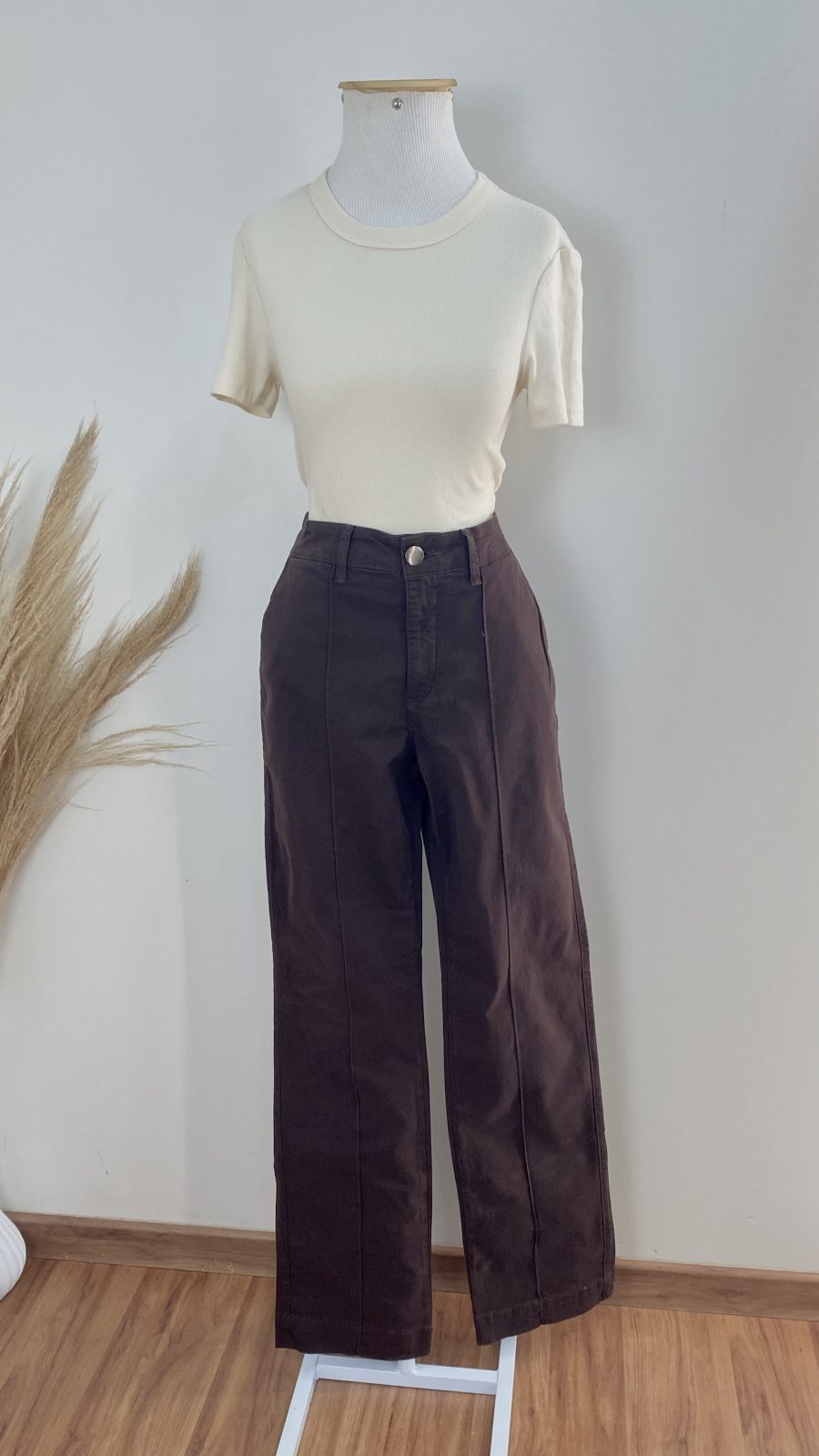 CALÇA FEM ADT RETA