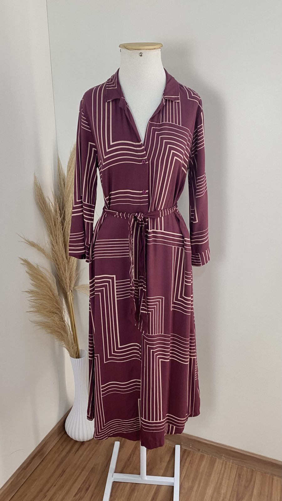 VESTIDO FEM ADT 3/4 MID