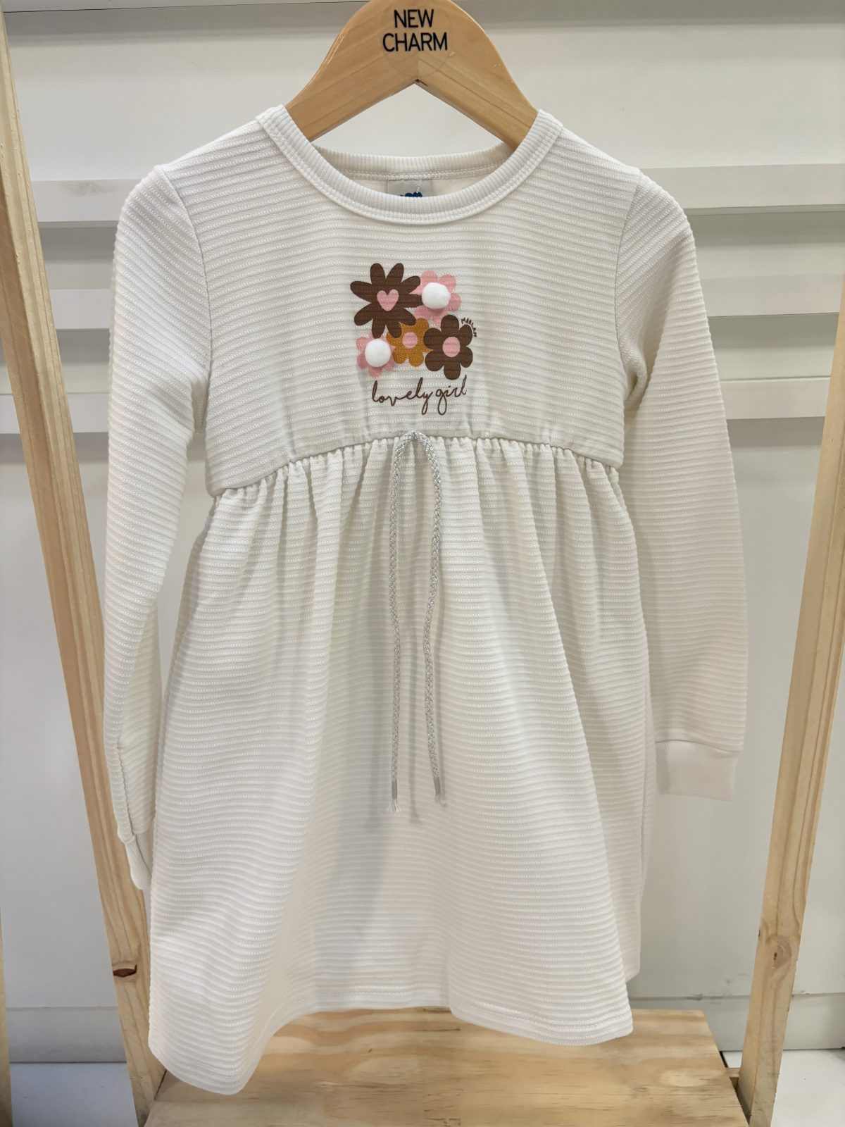 VESTIDO FEM INF ML CRT