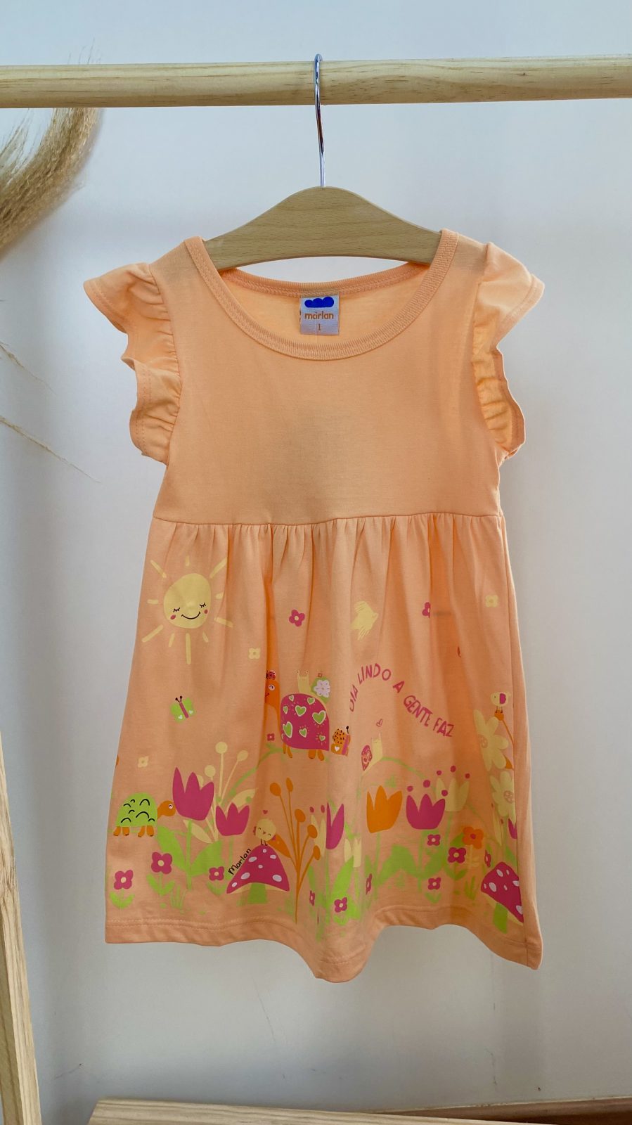 VESTIDO FEM INF MM CRT