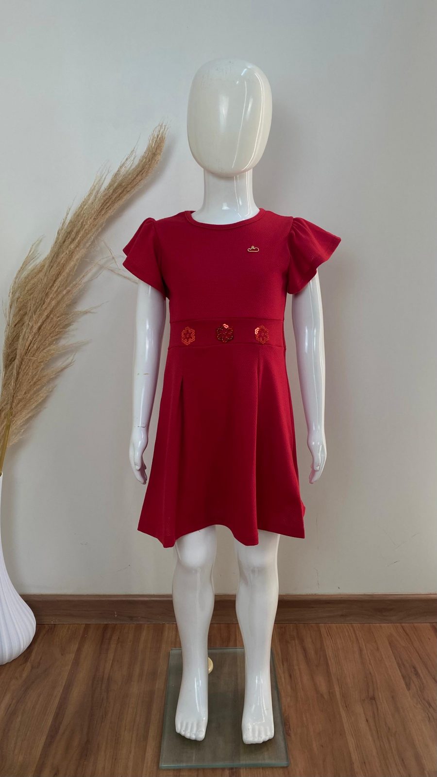 VESTIDO FEM INF MM CRT