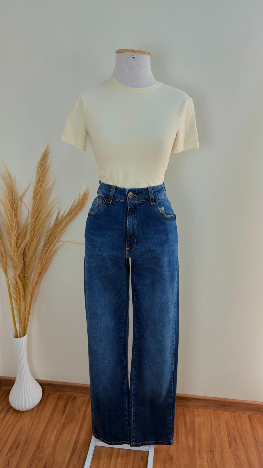 CALÇA FEM RETA