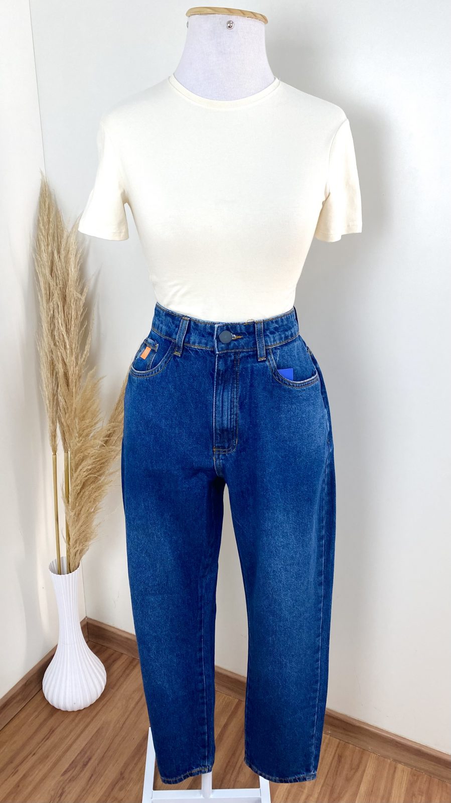 CALÇA FEM MOM