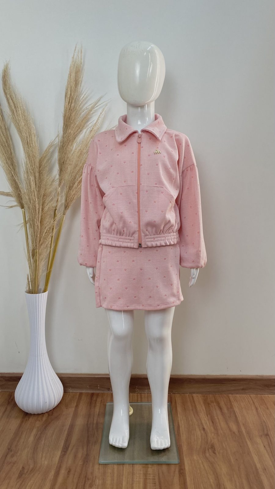 CONJ FEM INF JAQUETA+SAIA