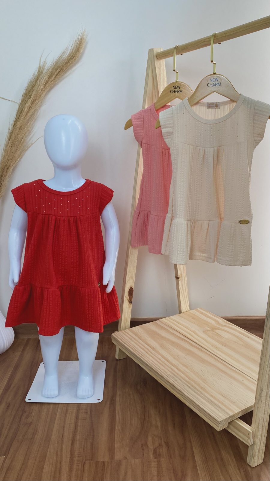 VESTIDO FEM INF MM CRT