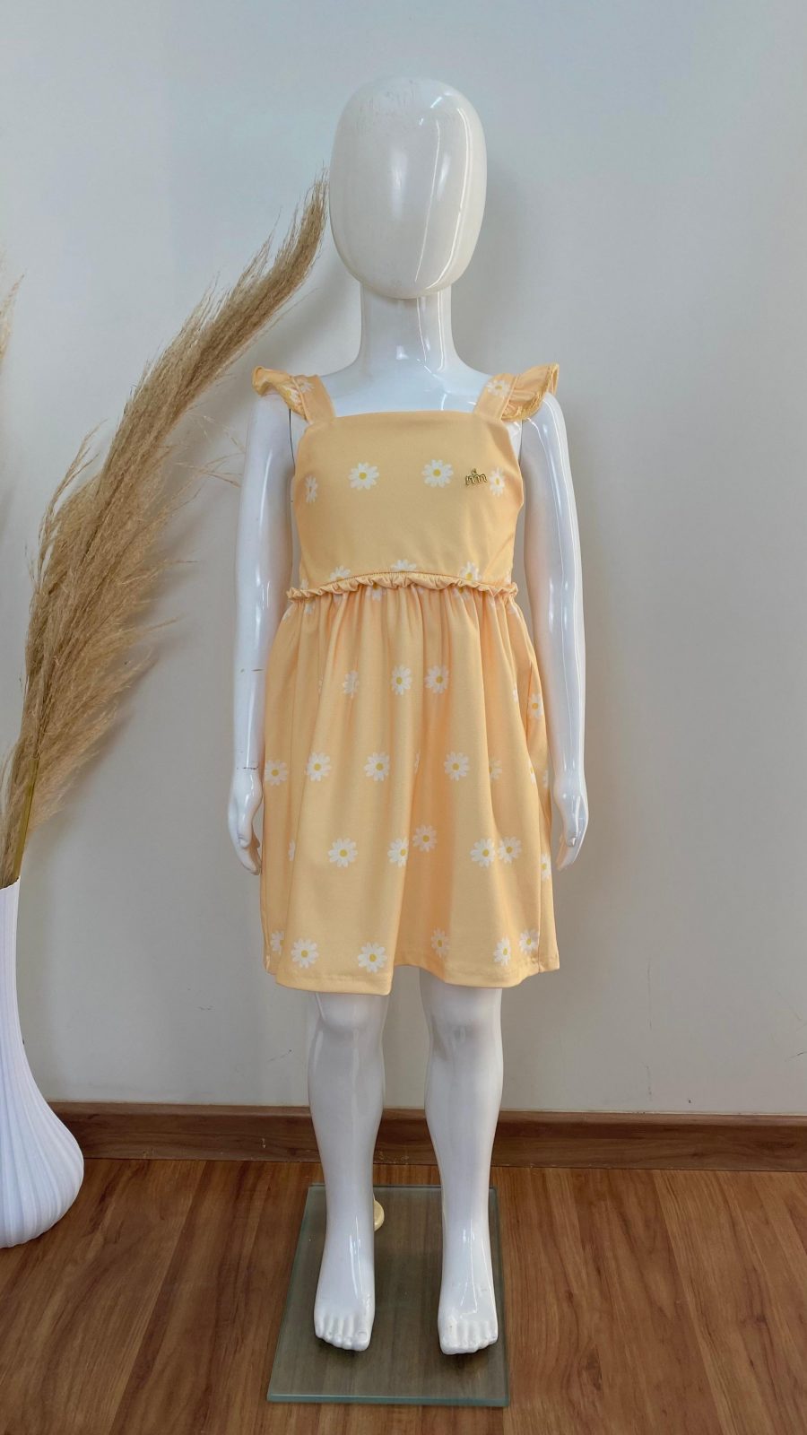 VESTIDO FEM INF C/ALÇ CRT
