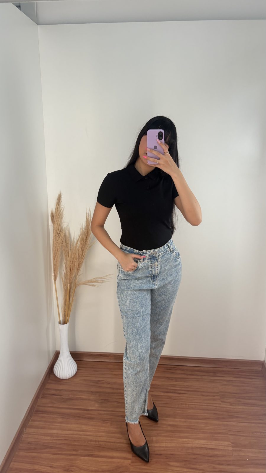 CALÇA FEM MOM R112
