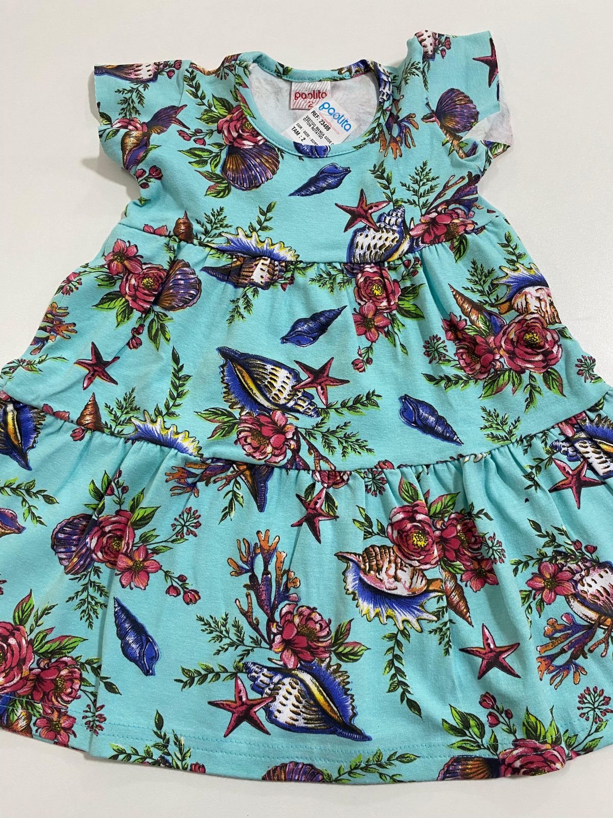 VESTIDO FEM INF MC R130