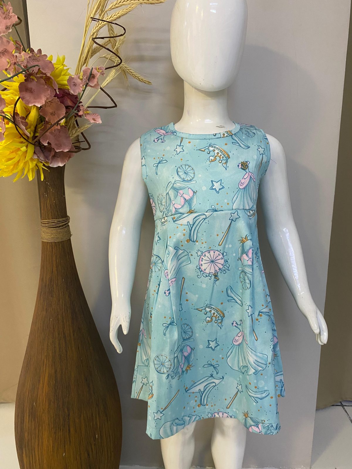 VESTIDO FEM INF SM ROLU