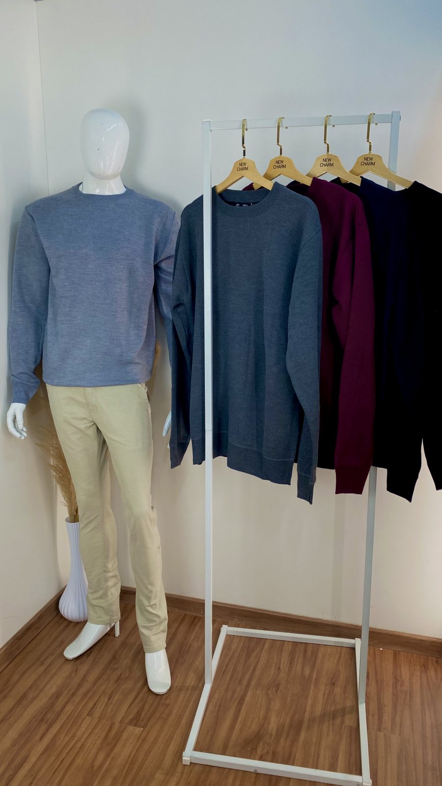 SUETER MASC ADT TRICOT