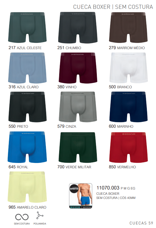 CUECA ADT BXR S/CST