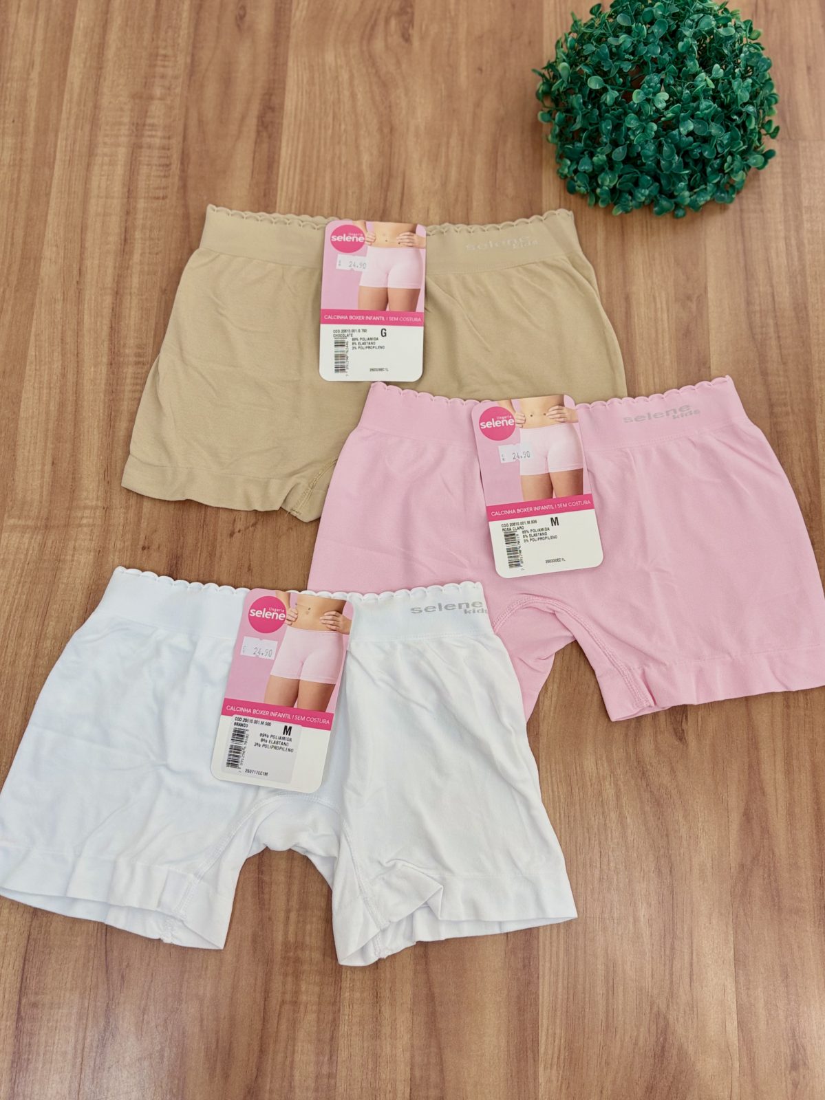 CALCINHA FEM INF BOXER