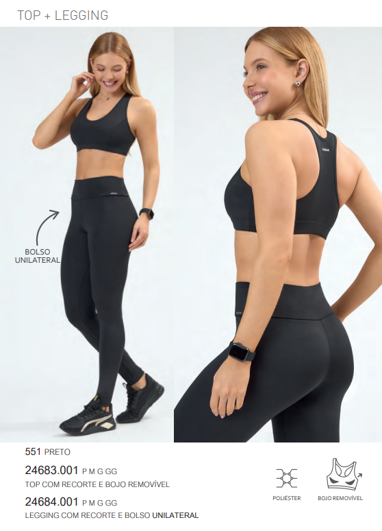 LEGGING FEM ADT FIT C/BOLSO