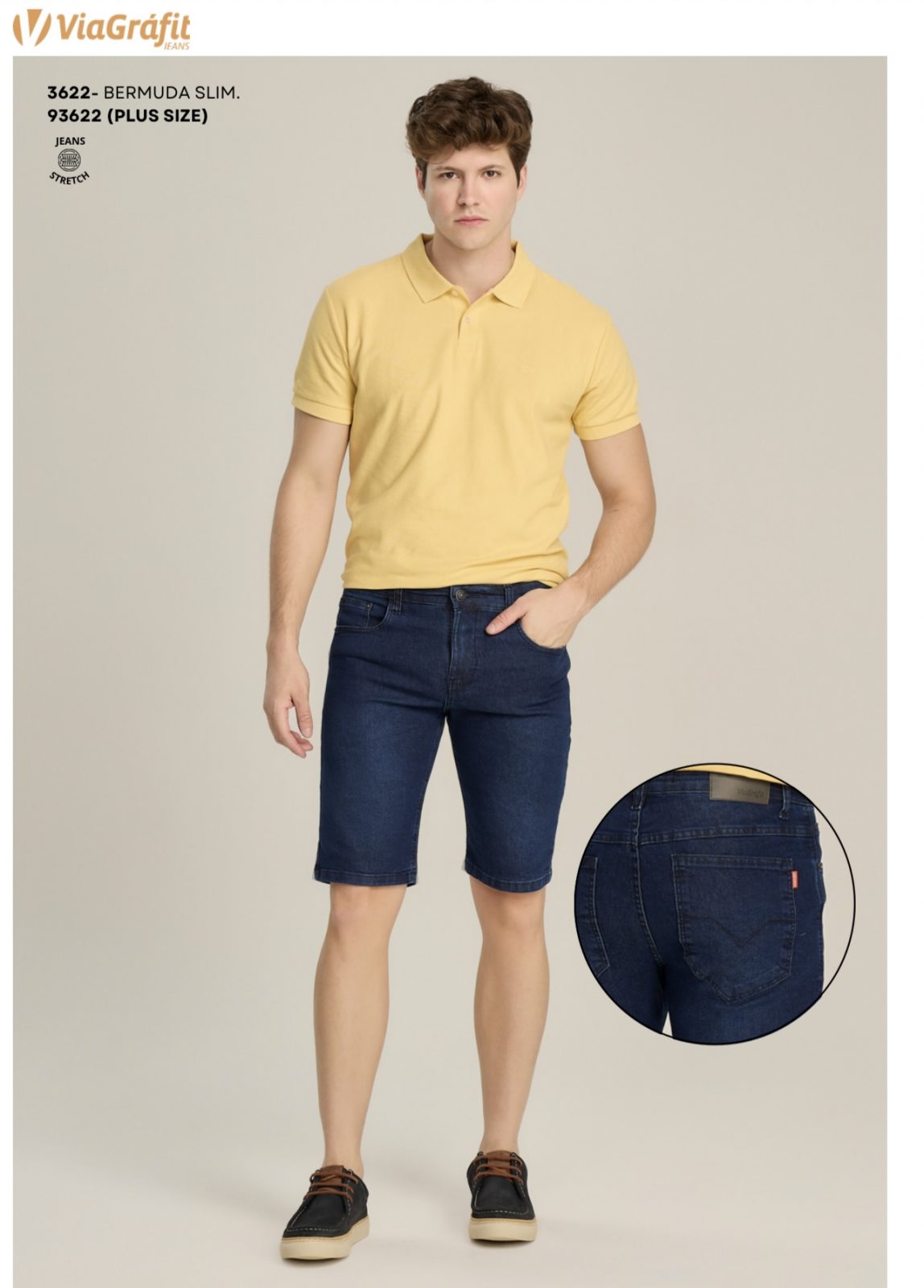 BERMUDA MASC ADT SLIM