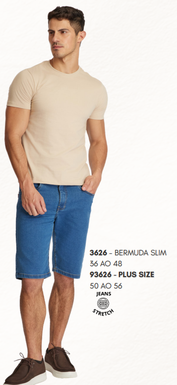 BERMUDA MASC SLIM