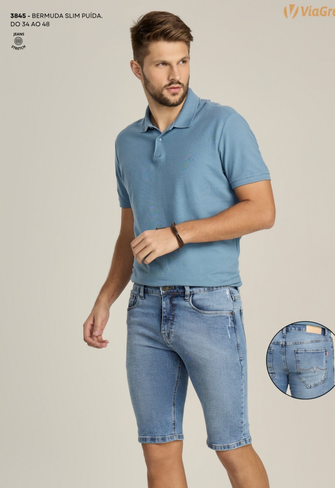 BERMUDA MASC ADT SLIM