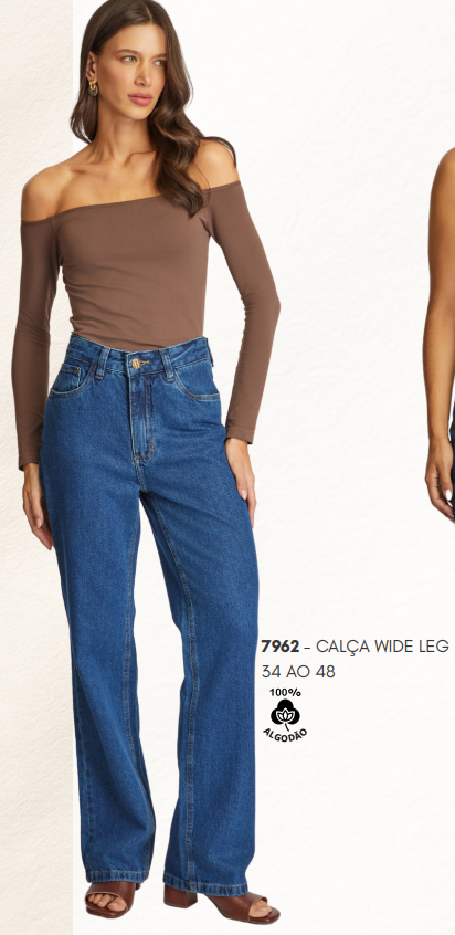 CALÇA FEM ADT WIDE LEG