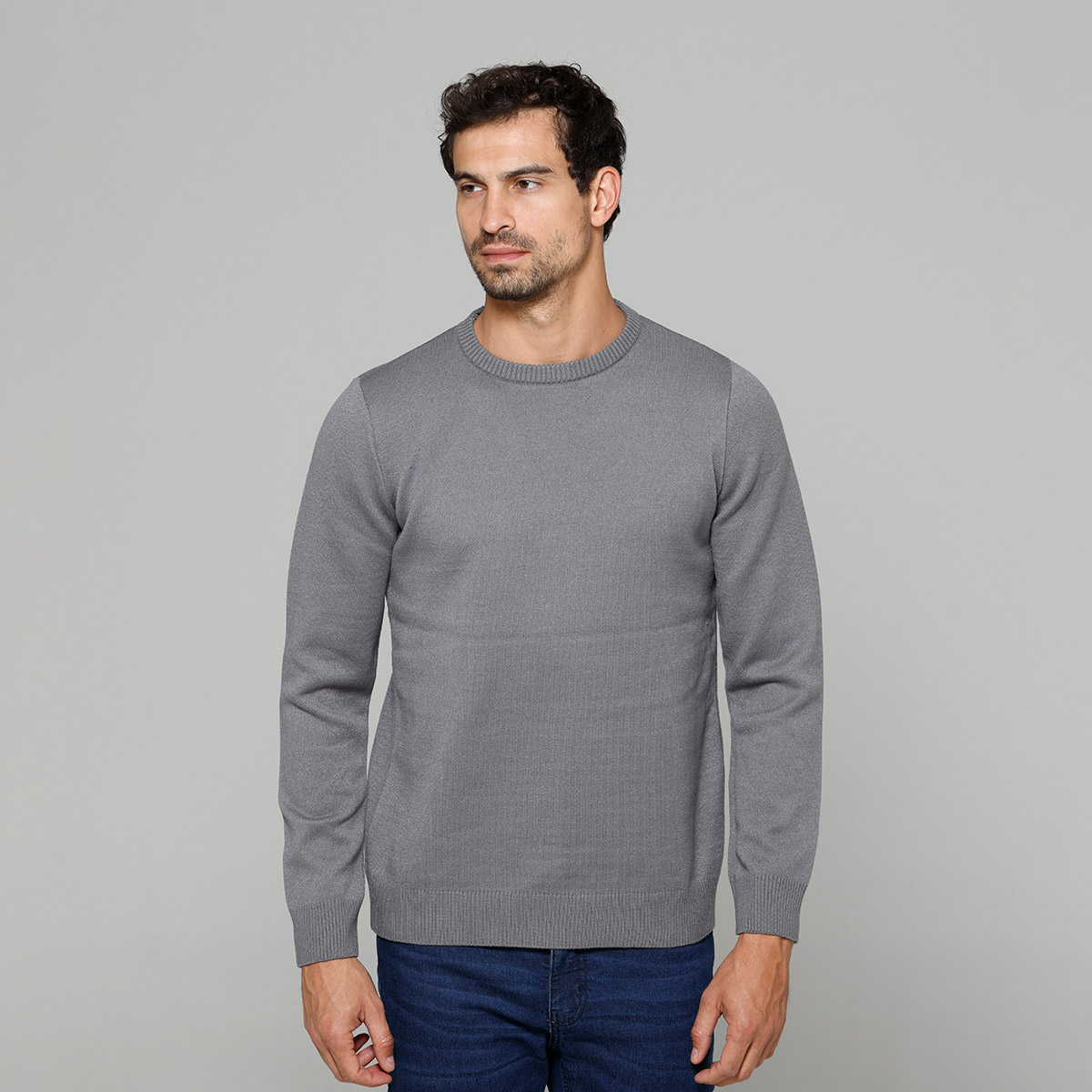 SUETER MASC ADT TRICOT